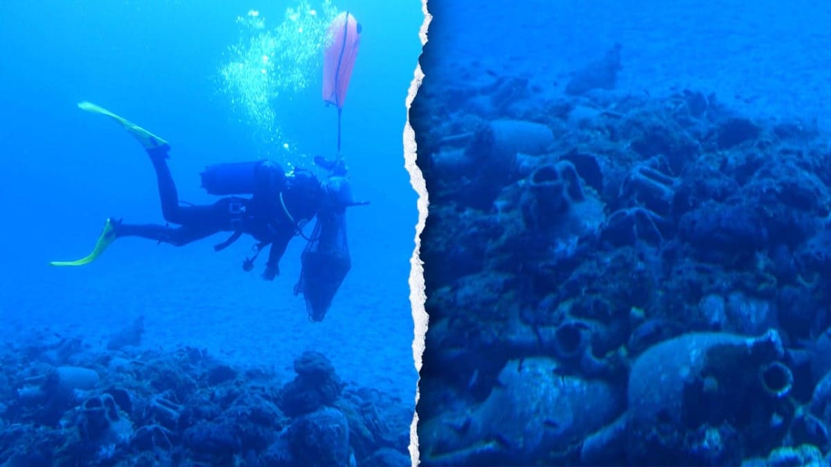 2,400-Year-Old Shipwreck Found With 600 Ancient Jars