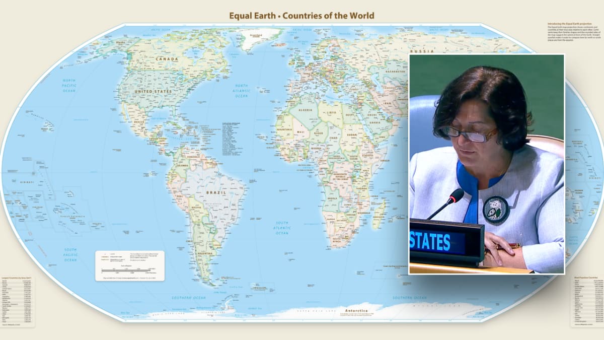 UN Adopts Equal Earth Map Showing Africa's True Size