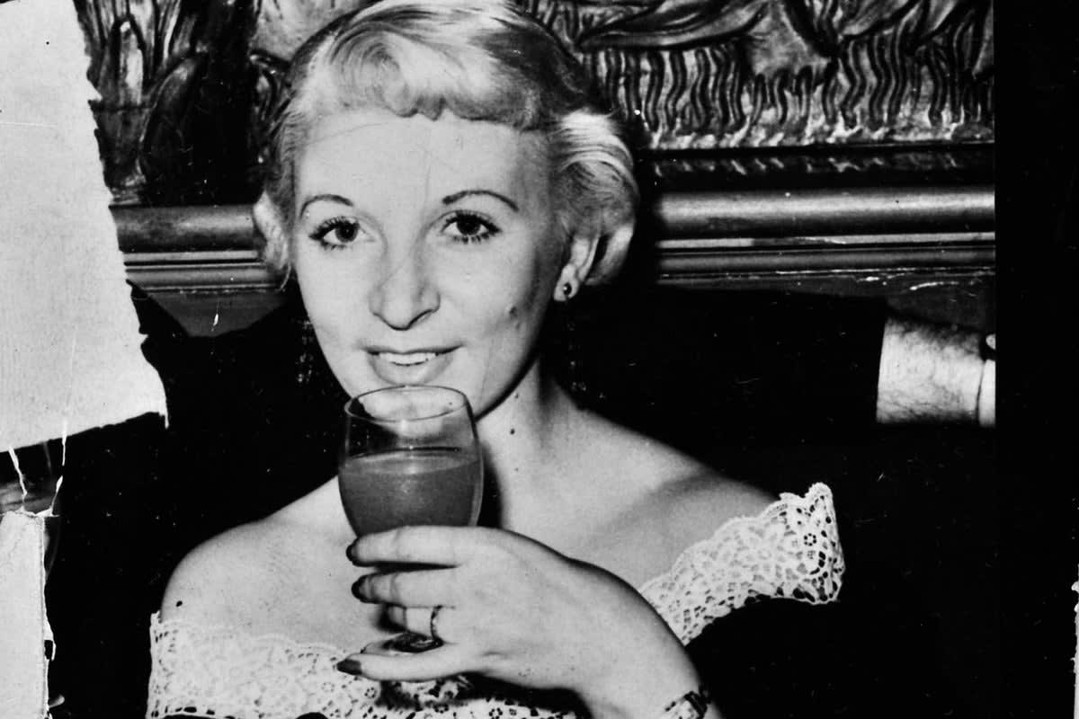 Historical photograph of Ruth Ellis, the last woman executed in Britain in 1955