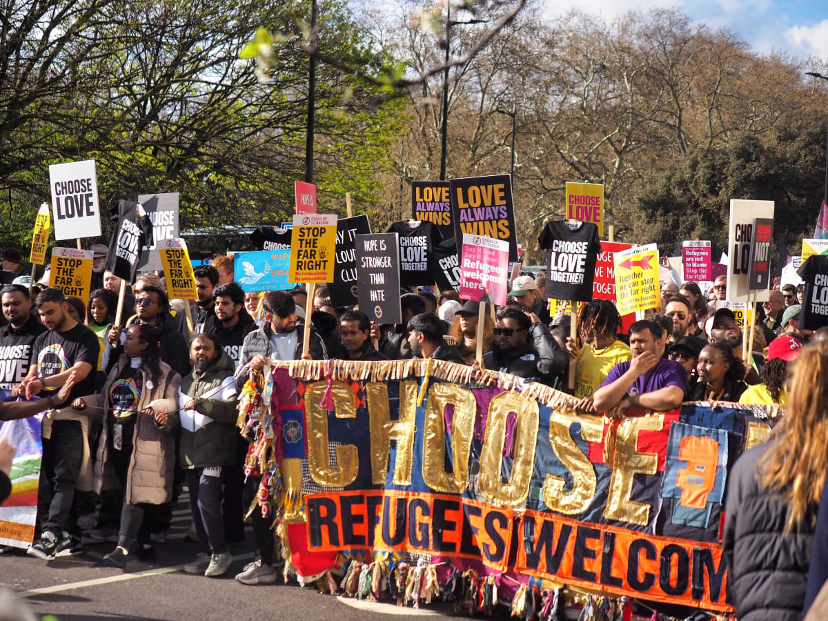 Half a Million March Against Hate in London - Image 2