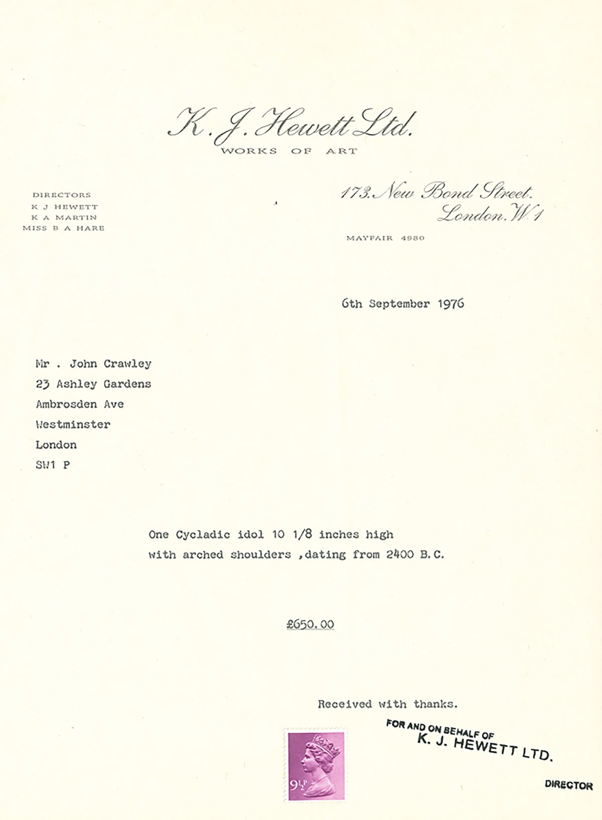 Sotheby's Experts Catch Fraudster Using Modern Printer - Image 3