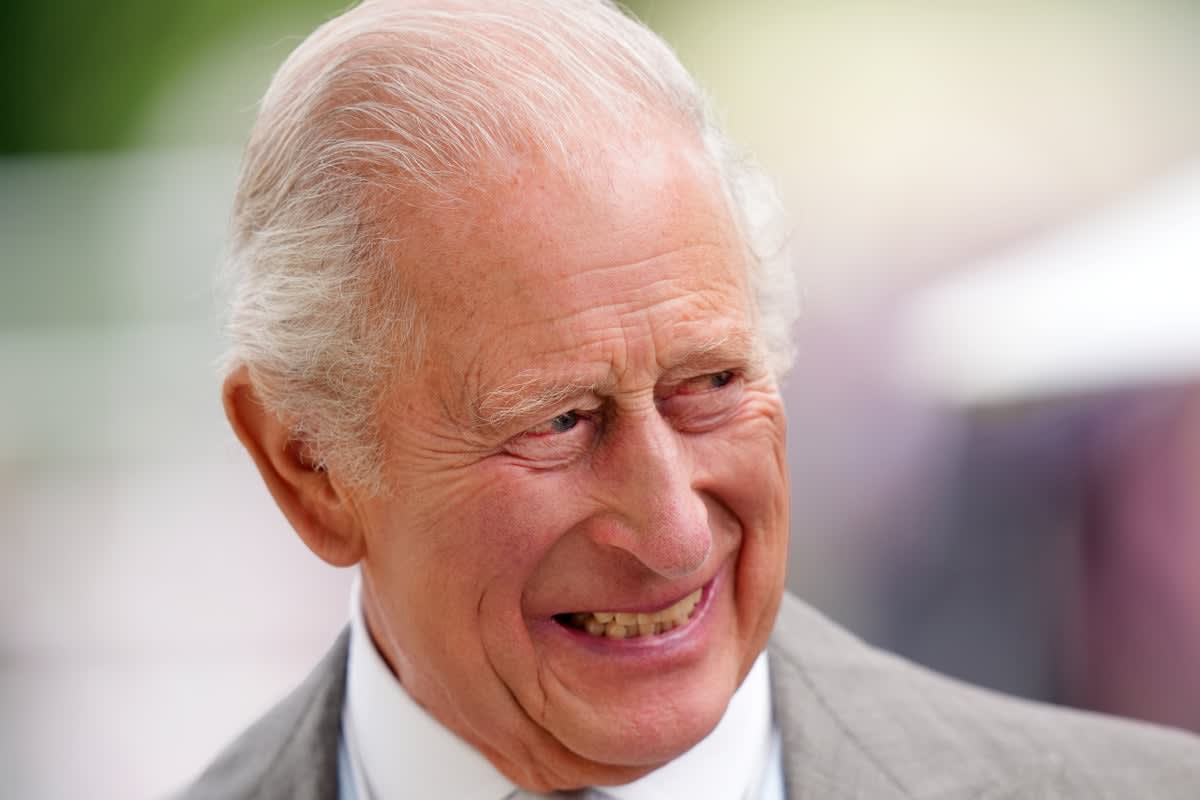 King Charles in formal attire at a royal event representing financial transparency initiative
