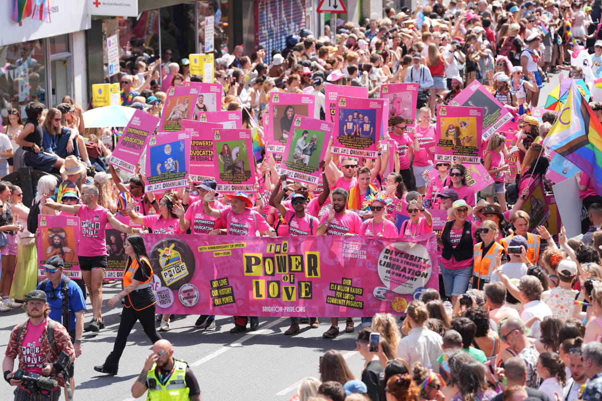 300,000 Celebrate Brighton Pride's 35th Anniversary - Image 5