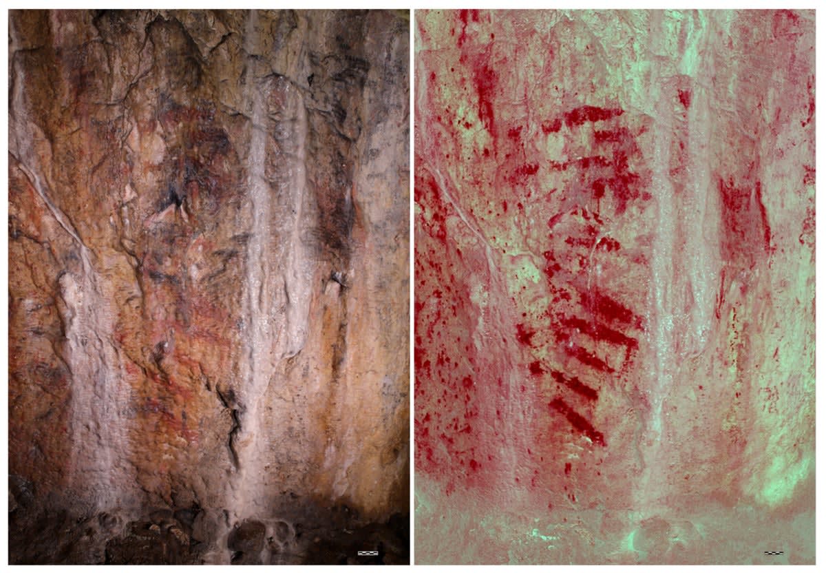 Wales Cave Hides U.K.'s Oldest Art, 17,000 Years Old