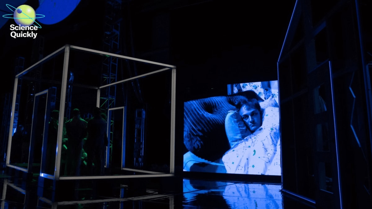 Jakob Jordan performing in Sensorium Ex opera using custom AI voice synthesis technology