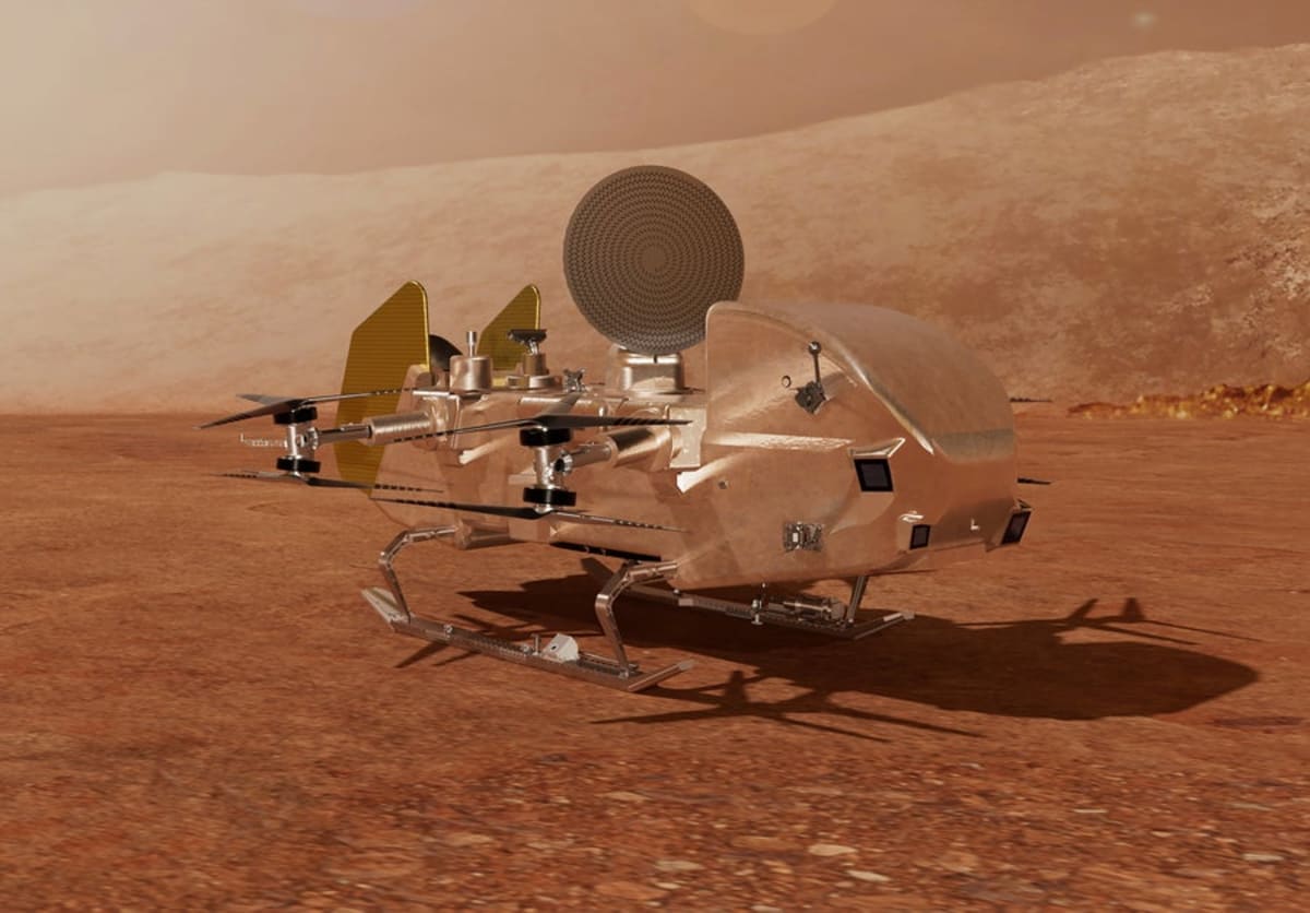 NASA's Flying Drone Will Hunt for Life on Saturn's Moon - Image 3
