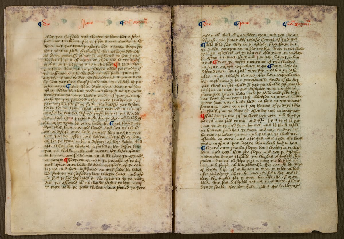 600-Year-Old Religious Manuscript Reunited After 50 Years