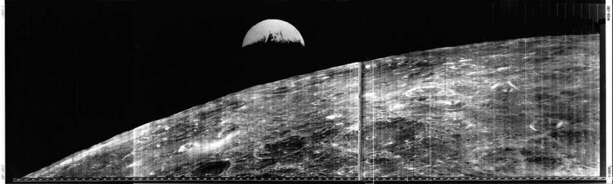 NASA's First Earth Photo from Moon Turns 60 - Image 3