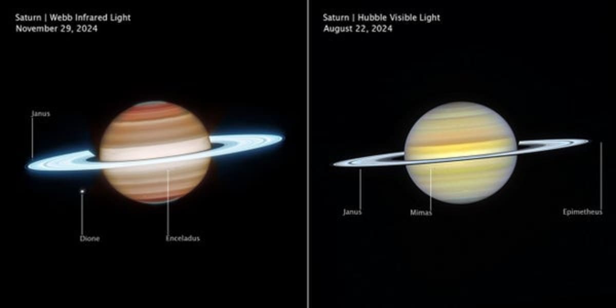 NASA's Saturn Images Reveal Gas Giant in Stunning Detail - Image 2