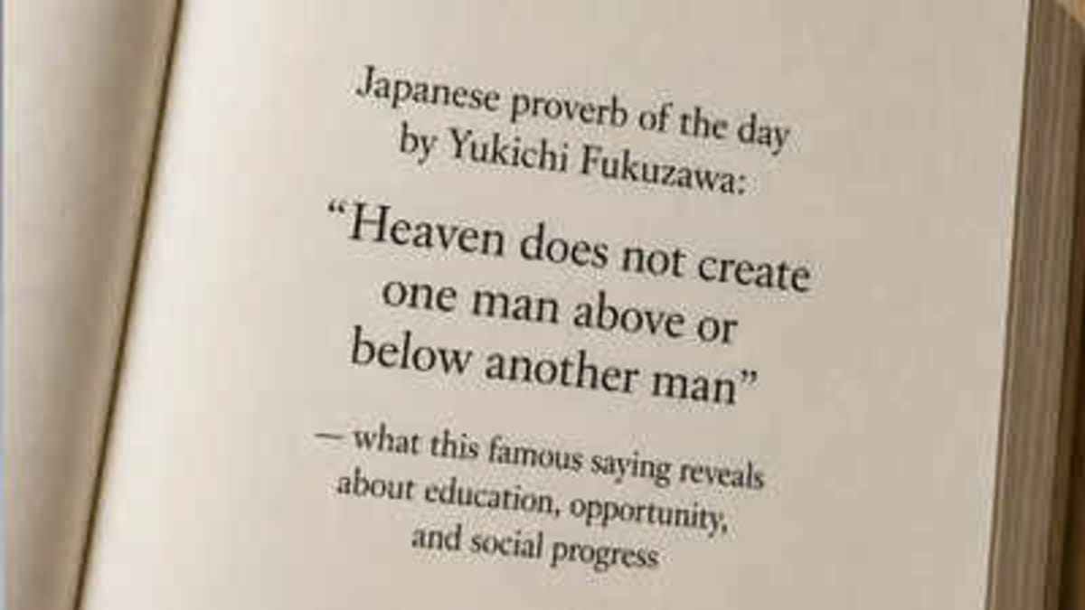 Japanese Reformer's 1872 Idea: Education Creates Equality - Image 2