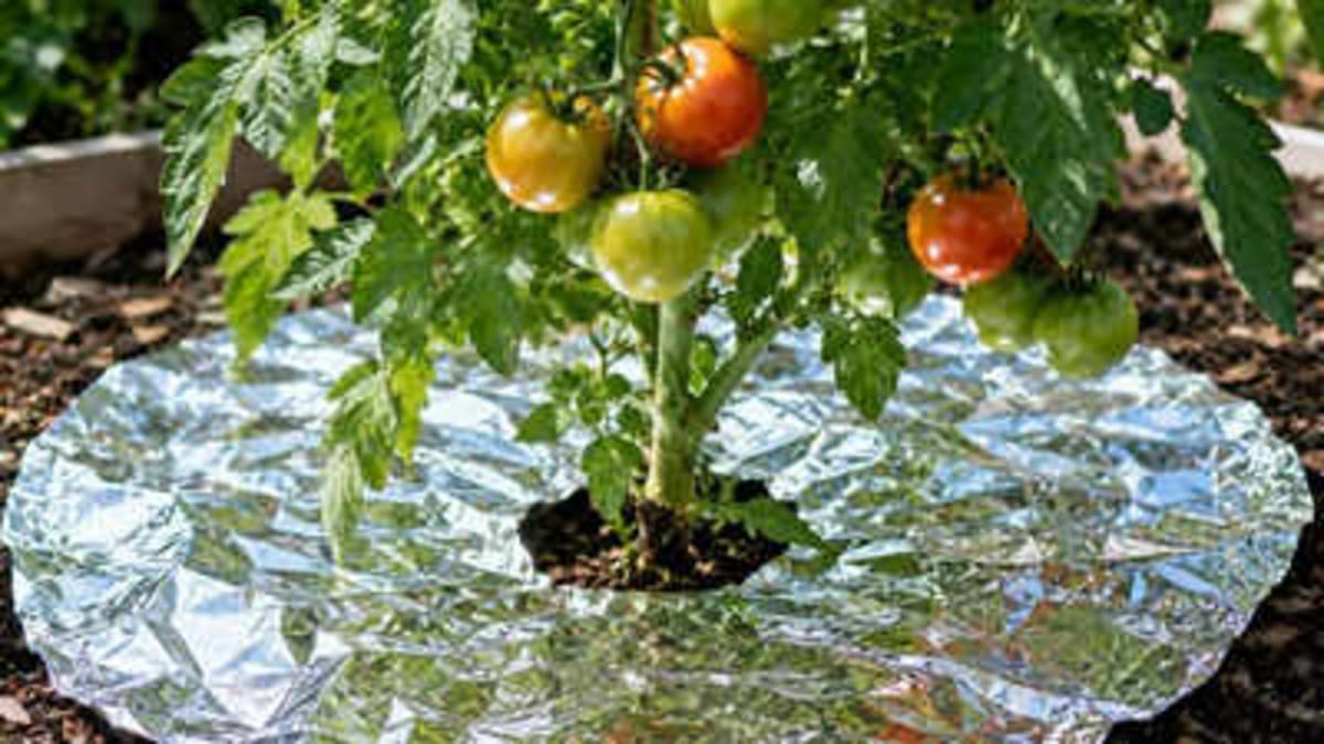 Aluminum Foil Keeps Garden Pests Away Naturally - Image 2