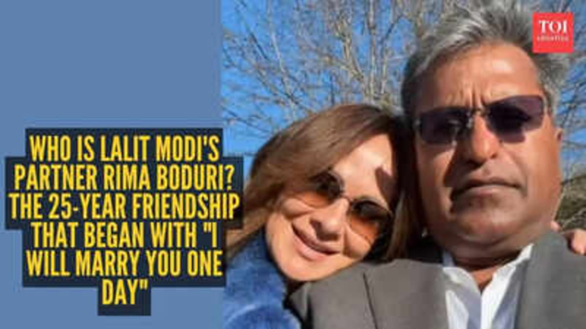 25-Year Friendship Becomes Love for Lalit Modi and Rima - Image 2