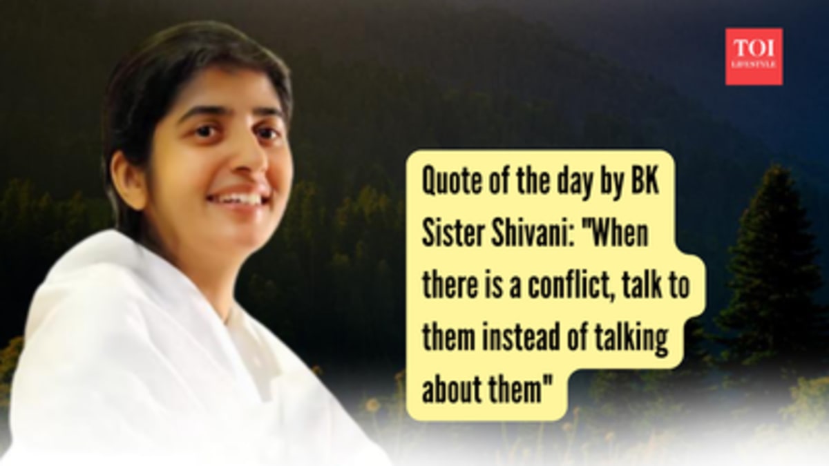 Sister Shivani: Talk to People, Not About Them in Conflict - Image 2