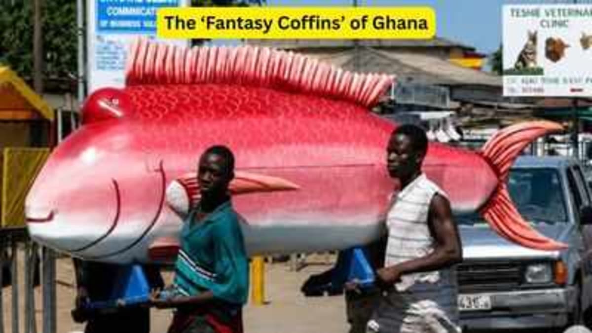 Ghana's Fantasy Coffins Turn Death Into Art - Image 2
