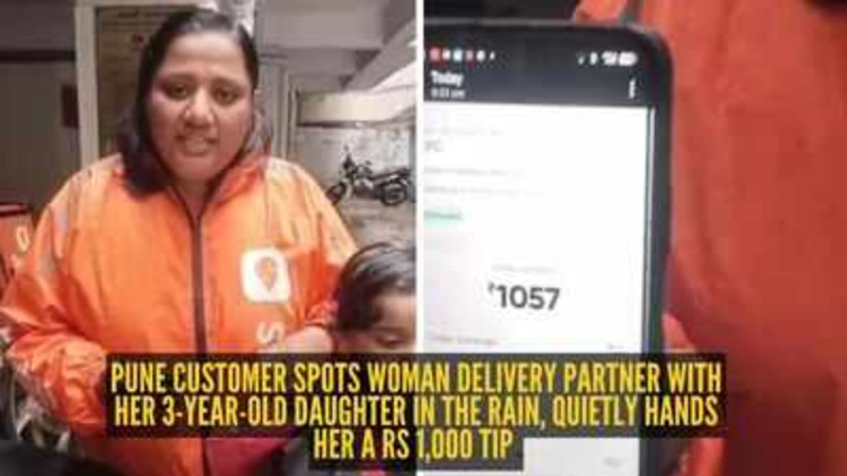 Pune Mom Gets $12 Tip for Delivering Food With Daughter - Image 2