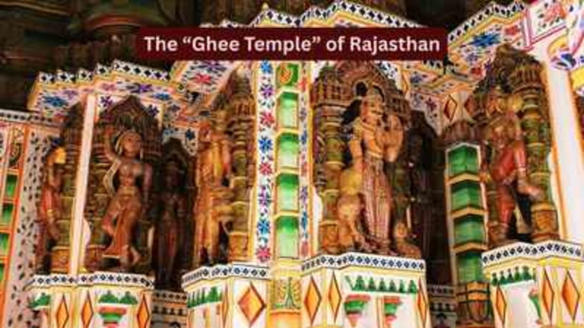 550-Year-Old Temple Built With 40,000 kg of Ghee - Image 2