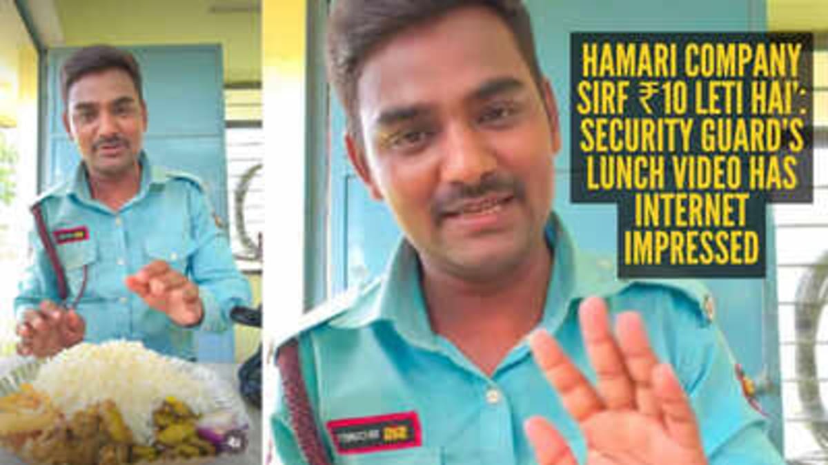 Security Guard's ₹10 Company Lunch Goes Viral in India - Image 3