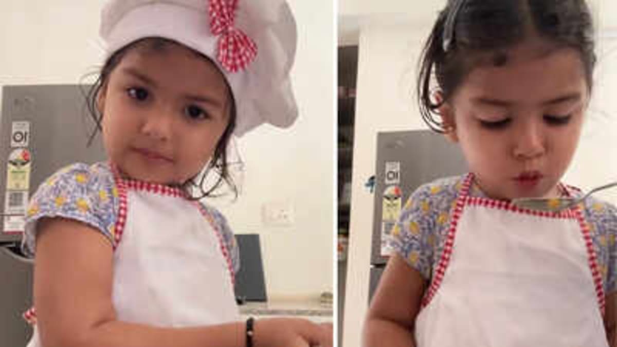Little Chef Niyati Teaches Dal Dhokli in Viral Video - Image 2