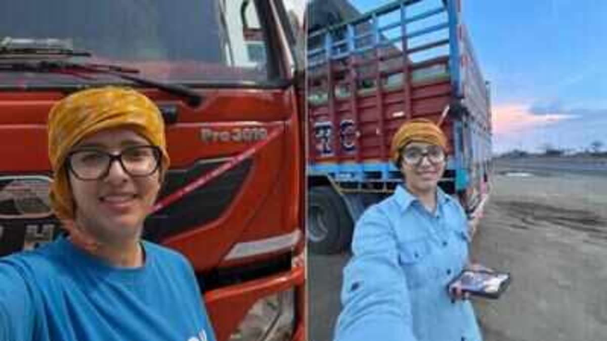 Air Hostess Trainee Becomes Himachal's First Woman Trucker - Image 2