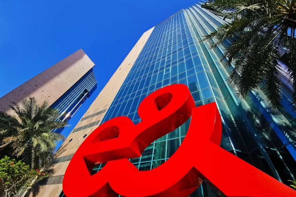 Modern digital infrastructure building in Abu Dhabi representing UAE's new sovereign artificial intelligence platform