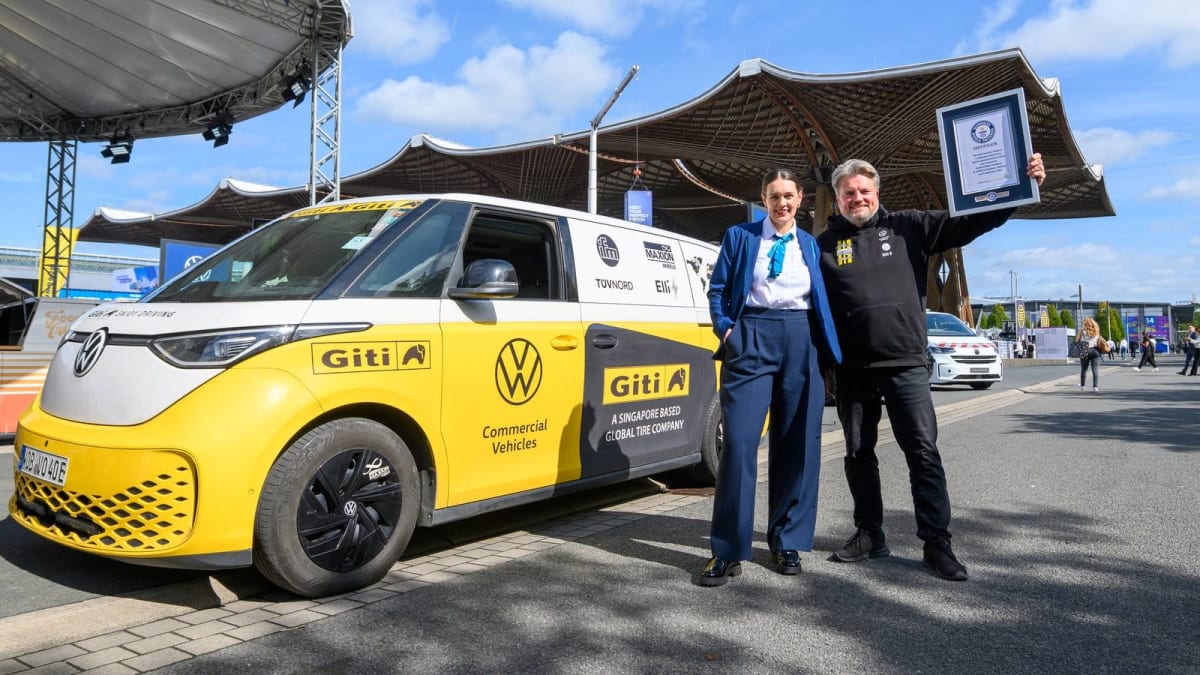 Electric VW Minivan Visits 92 Countries, Battery Still Strong