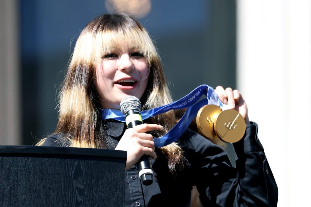 Oakland Celebrates Olympic Gold Skater Alysa Liu at City Hall