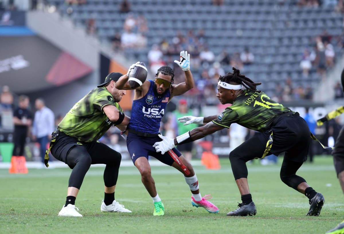 Team USA Flag Footballers Crush NFL Stars 43-16 - Image 4