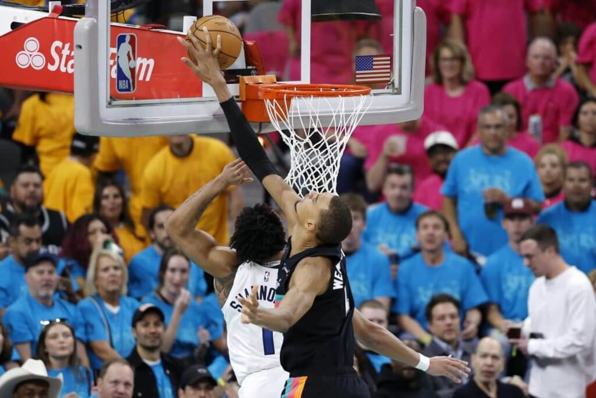NBA Star Wembanyama, 22, Sets Playoff Blocks Record - Image 3