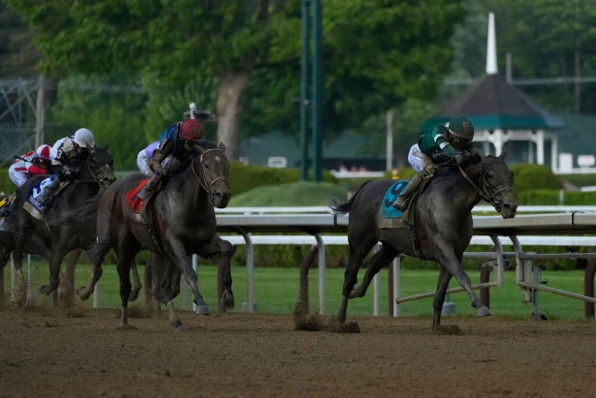 Cherie DeVaux Wins Second Triple Crown Race at Belmont - Image 2