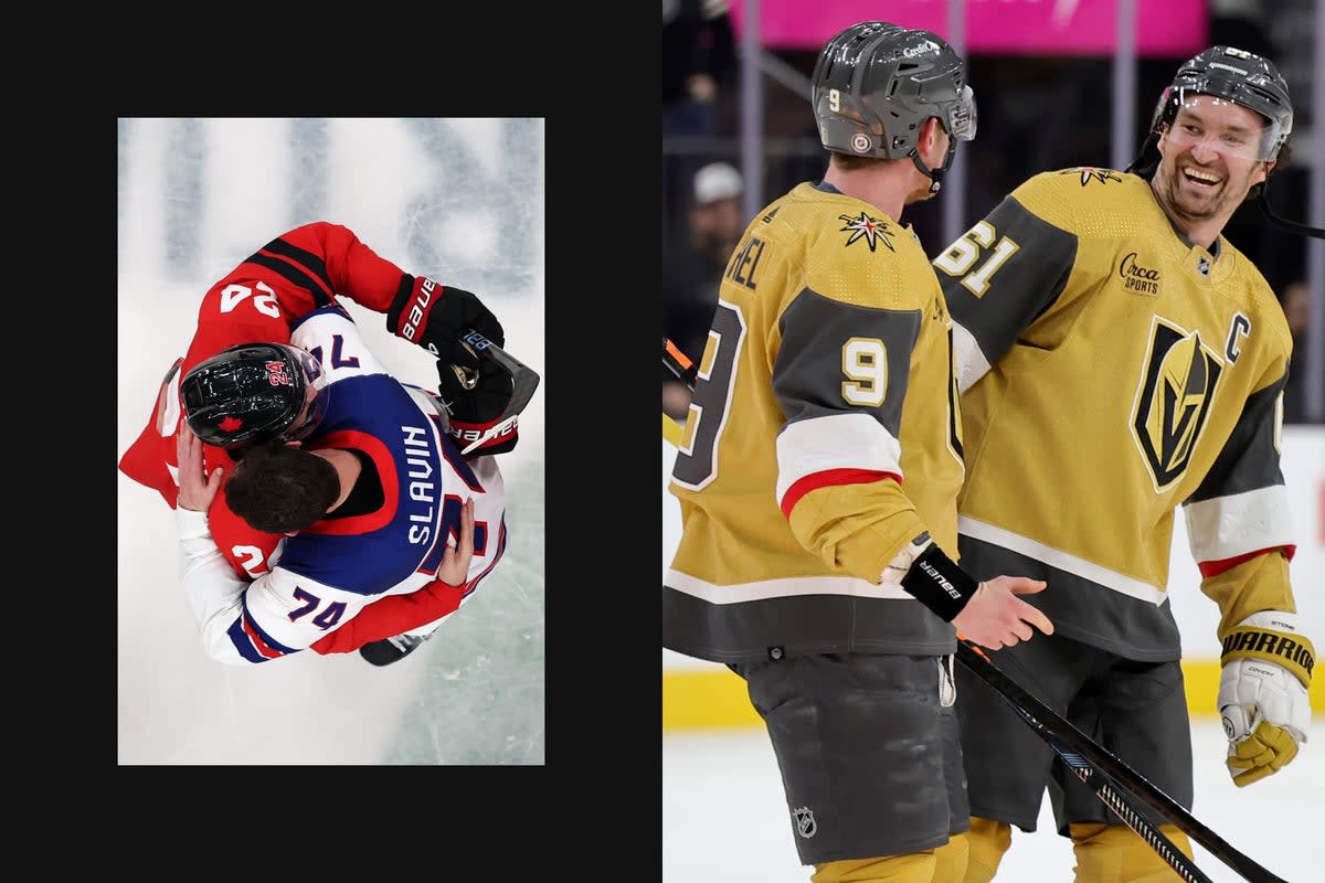 NHL Rivals Hug It Out After Olympic Heartbreak