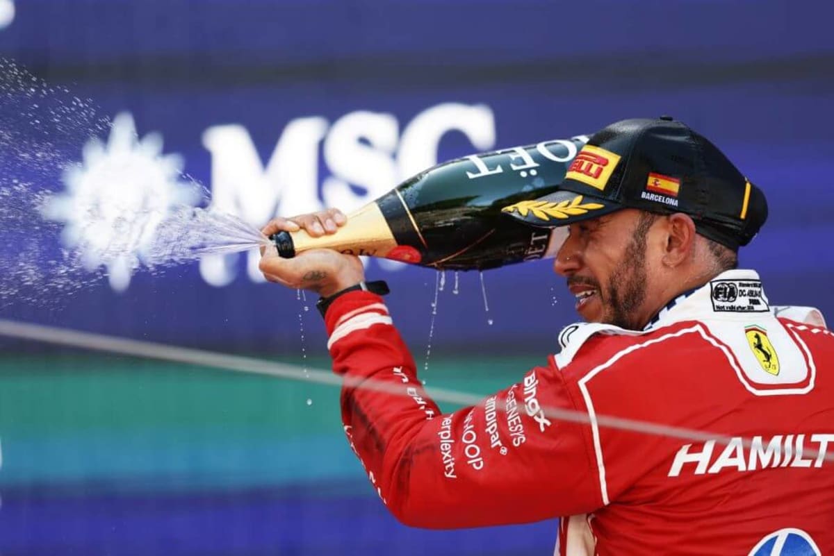 Hamilton Wins First Ferrari Race After 31-Race Journey - Image 2