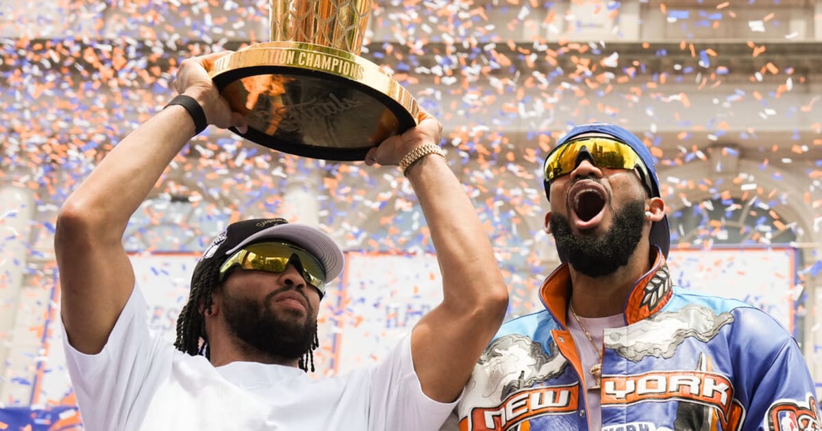 NYC Celebrates First-Ever Knicks Championship Parade