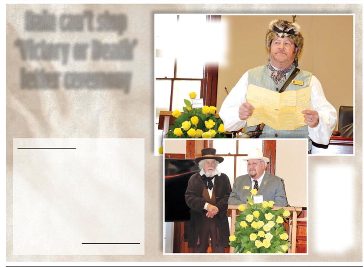 Texas Town Honors 190-Year-Old 'Victory or Death' Letter - Image 4