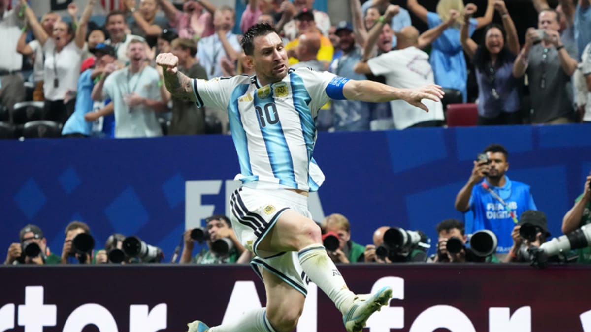 Argentina Scores 3 Goals in 11 Minutes to Beat Egypt 3-2