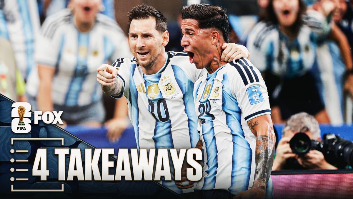 Argentina Scores 3 Goals in 14 Minutes to Beat Egypt 3-2