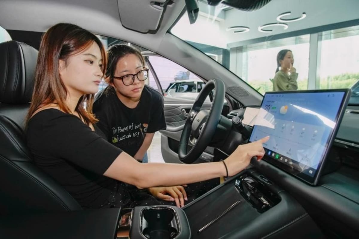 China's Electric Vehicles Hit 50% of All Sales in July