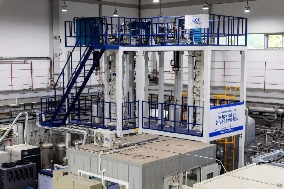 South Korea Turns CO2 Into Fuel at New Pilot Plant