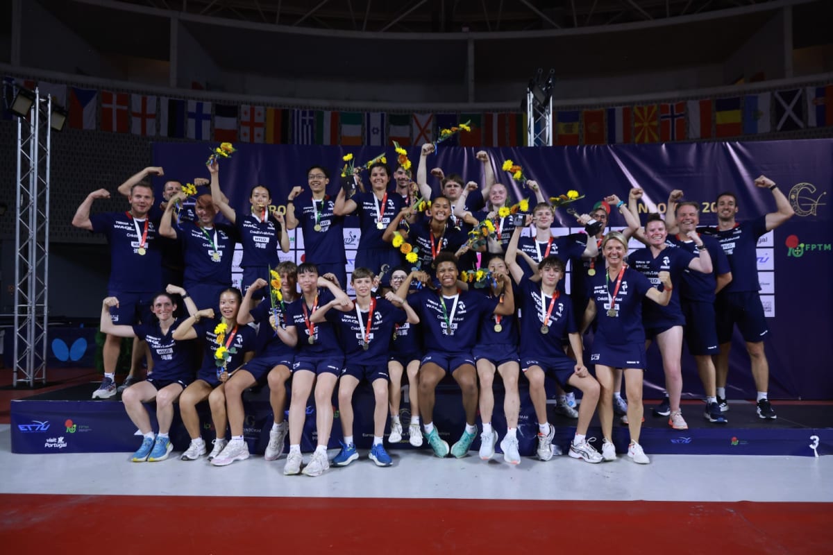 France Wins 3 Golds as Poland Makes Table Tennis History