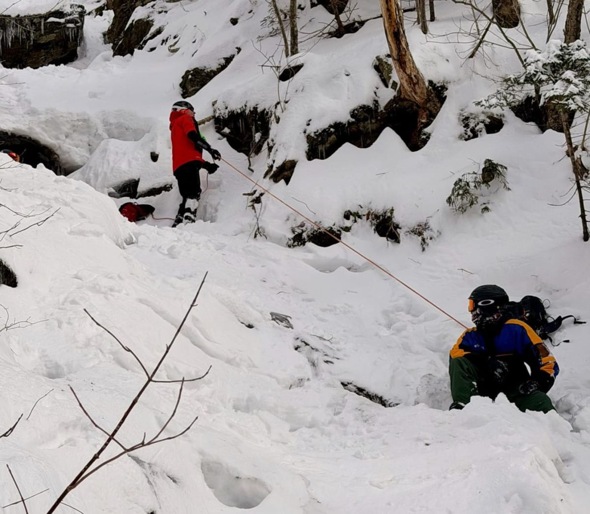 Stowe Mountain Rescue Saves Two Stranded Skiers - Image 5