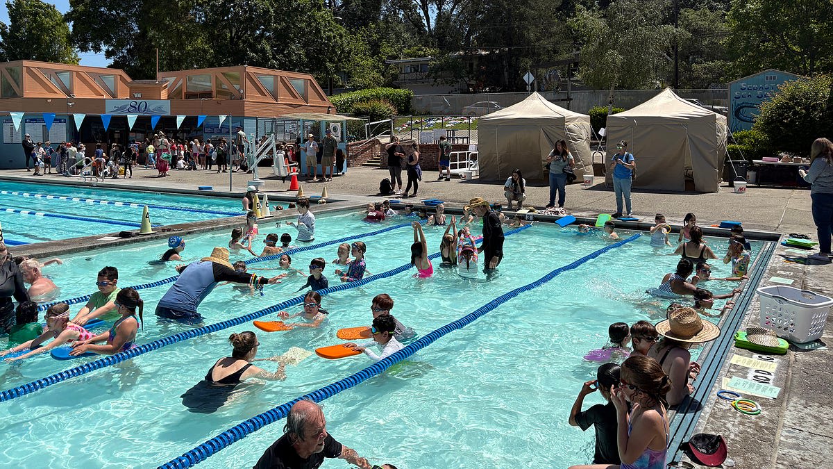Sebastopol Rotary Teaches 300+ Kids to Swim for Free
