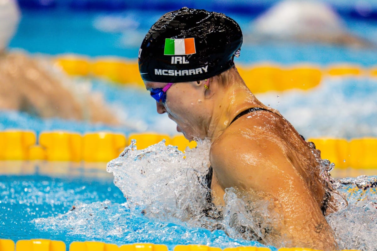 Irish Swimmer Mona McSharry Breaks Own National Record