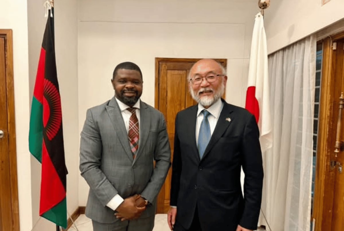 Young African and Japanese innovators collaborating on technology projects in modern workspace