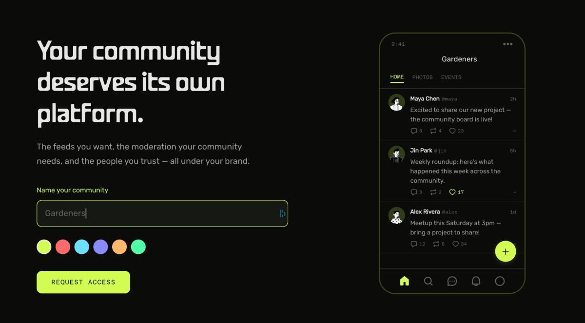 Creators Get Tools to Build Communities They Control