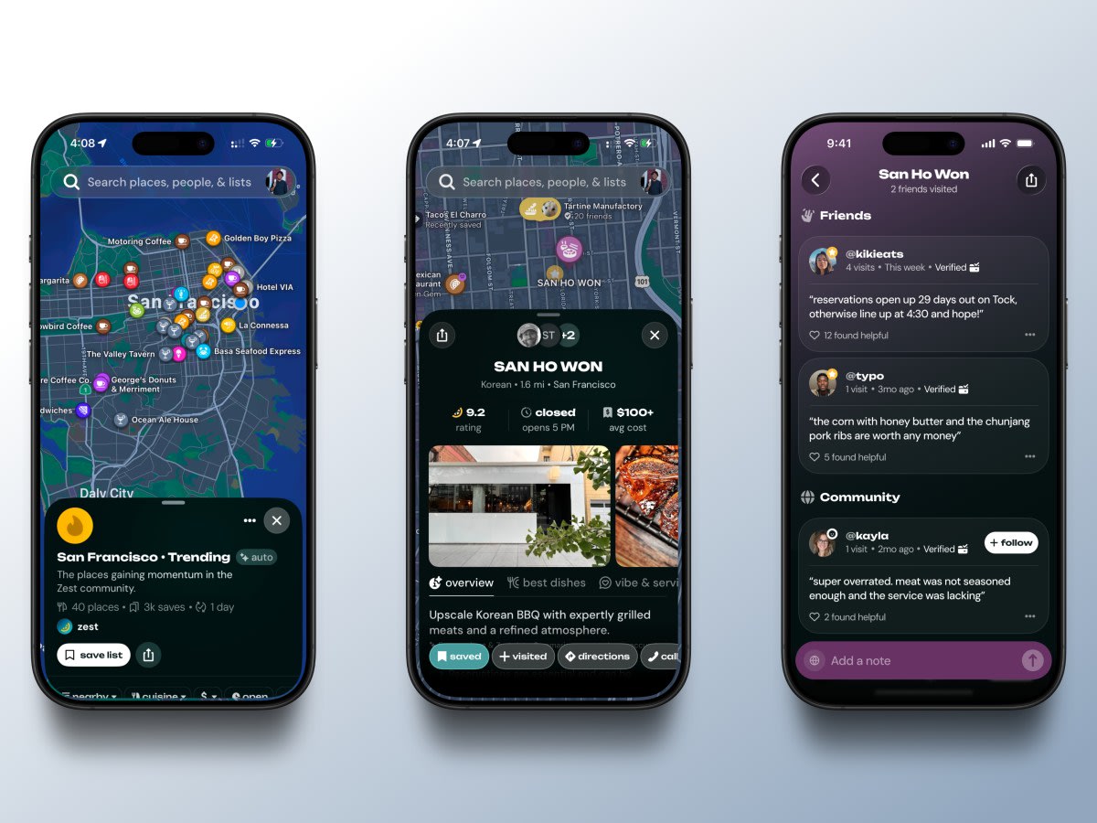 New App Finds Your Next Favorite Restaurant From Real Visits