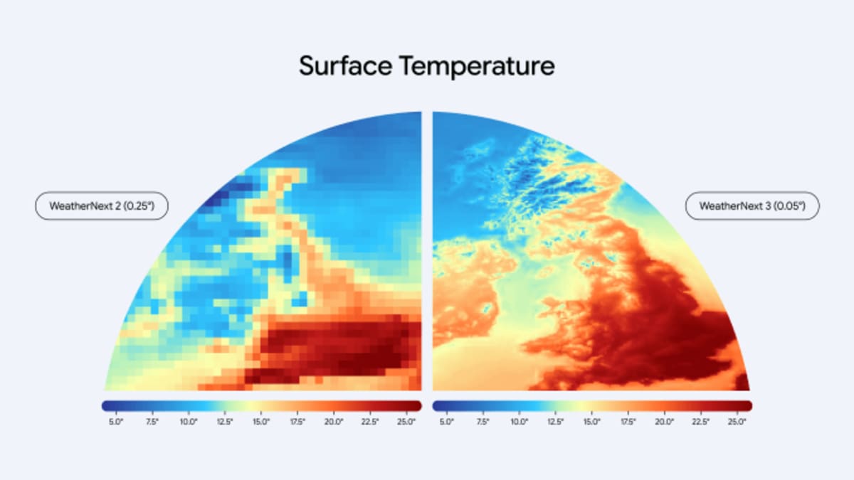 Google's AI Predicts Weather Down to 5km Resolution - Image 3