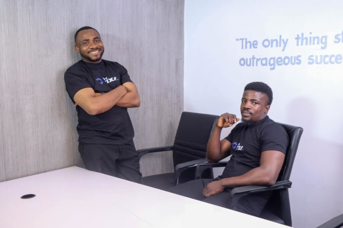 Fixr Technologies technicians installing solar panels and electrical systems in Lagos, Nigeria