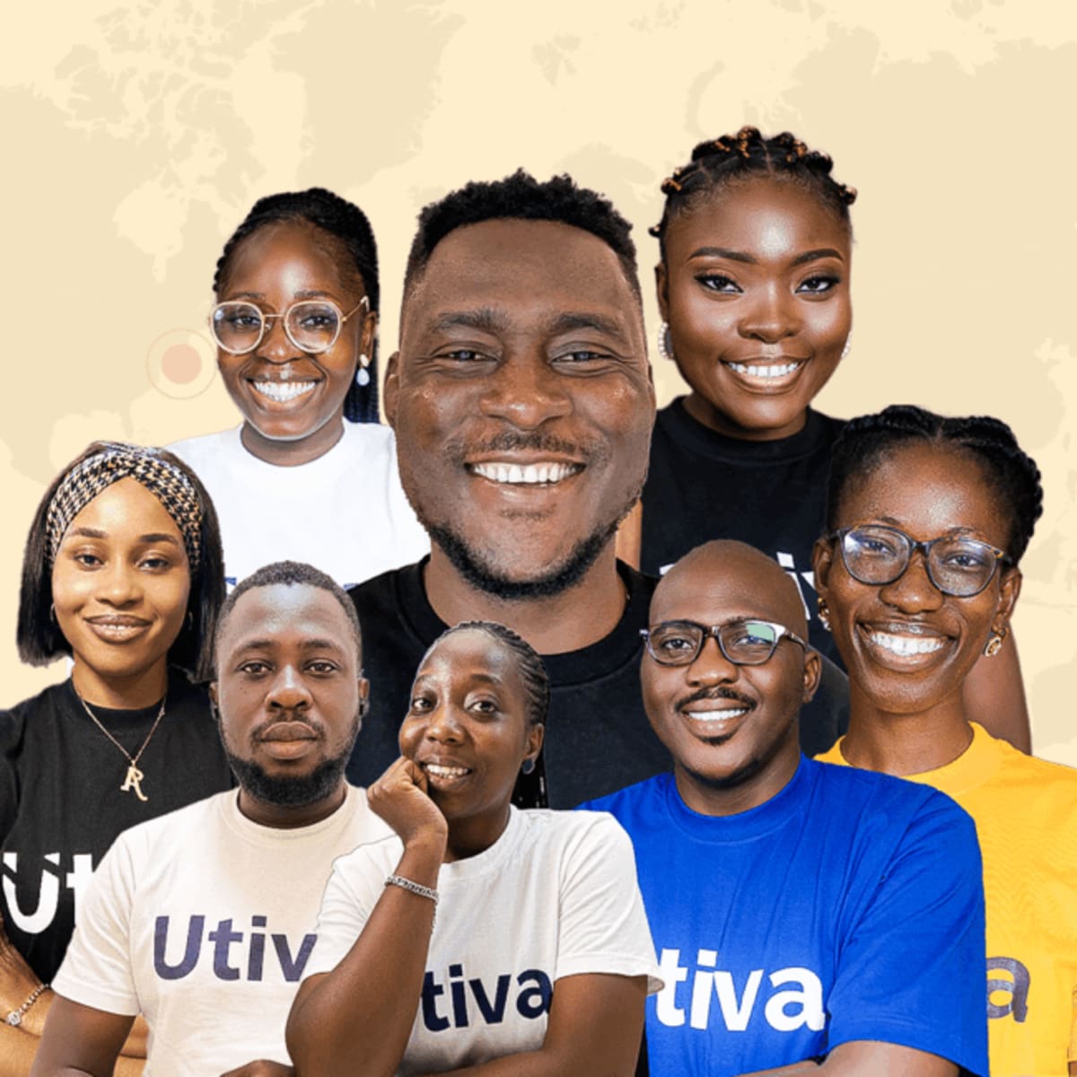 Diverse professionals collaborating remotely across borders through digital workforce platform technology