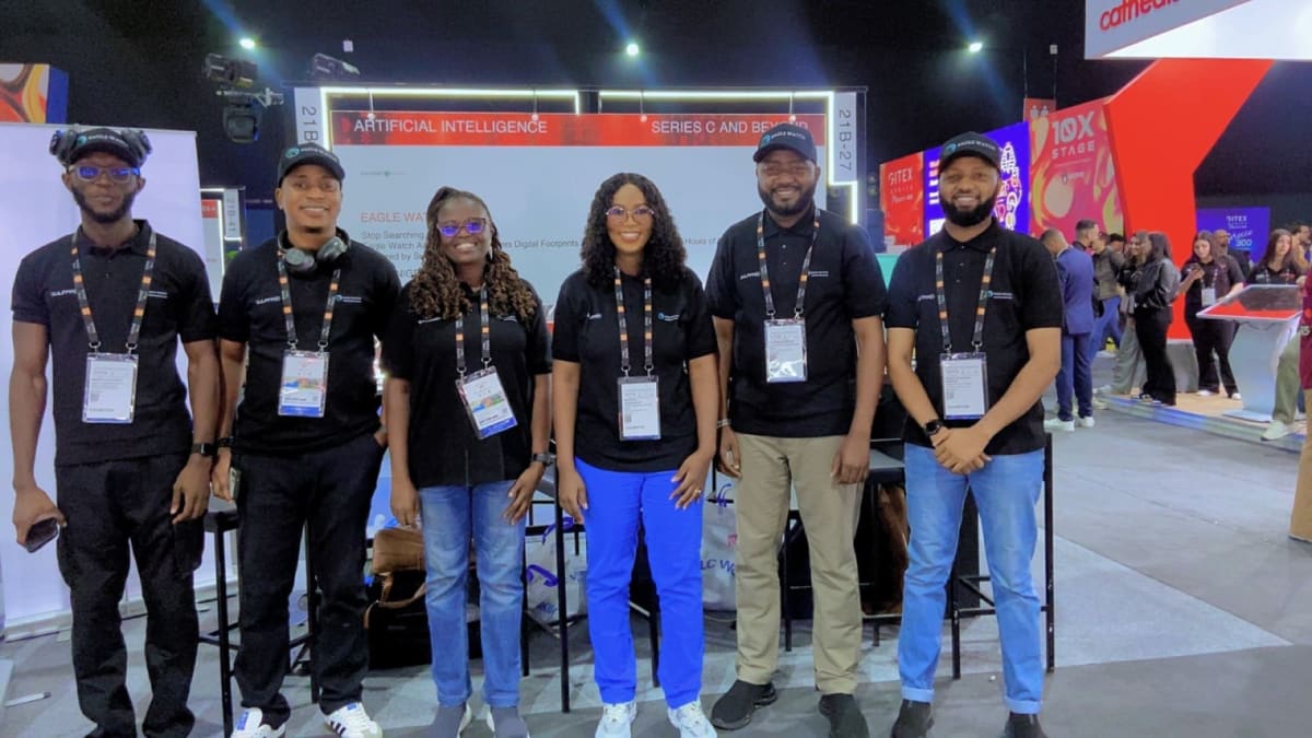 Sulfman Consulting team presenting Eagle Watch cybersecurity platform at technology conference