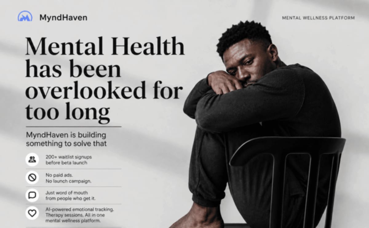 Person using smartphone app for mental health tracking and mood journaling