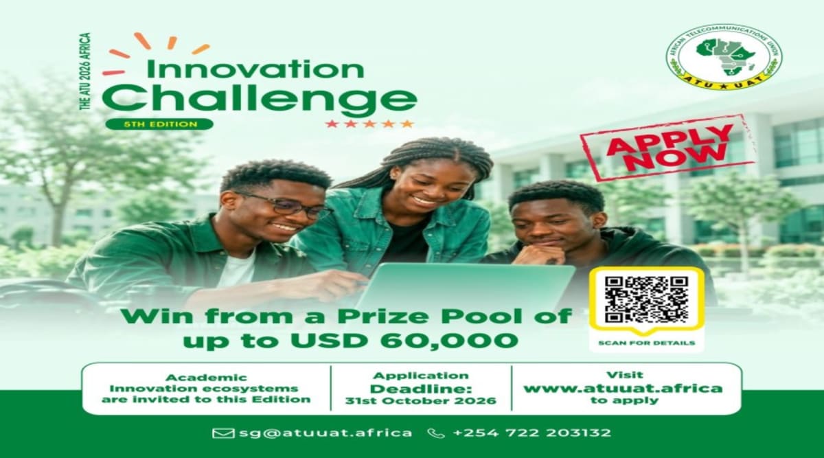 African tech innovators collaborating on AI software solutions at innovation hub workspace